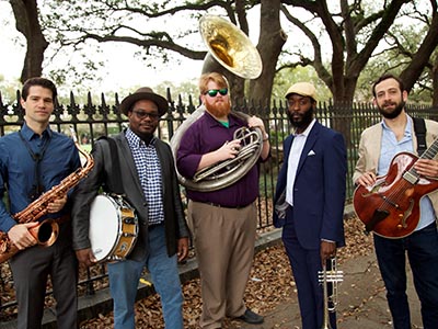 סקסופון הזהב של הנשיא - מחווה ללסטר יאנג עם Soul Brass Band (ניו אורלינס)